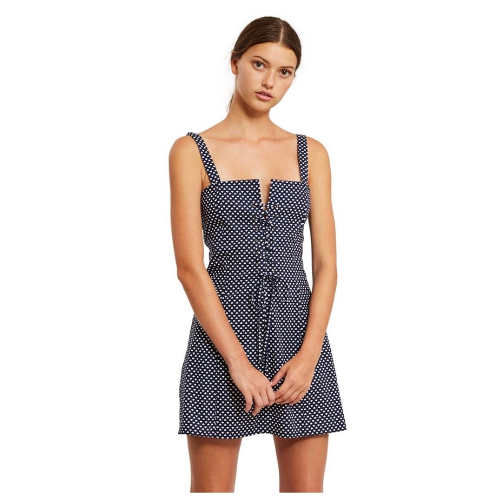 Callipygian Opening Ceremony heart print dress